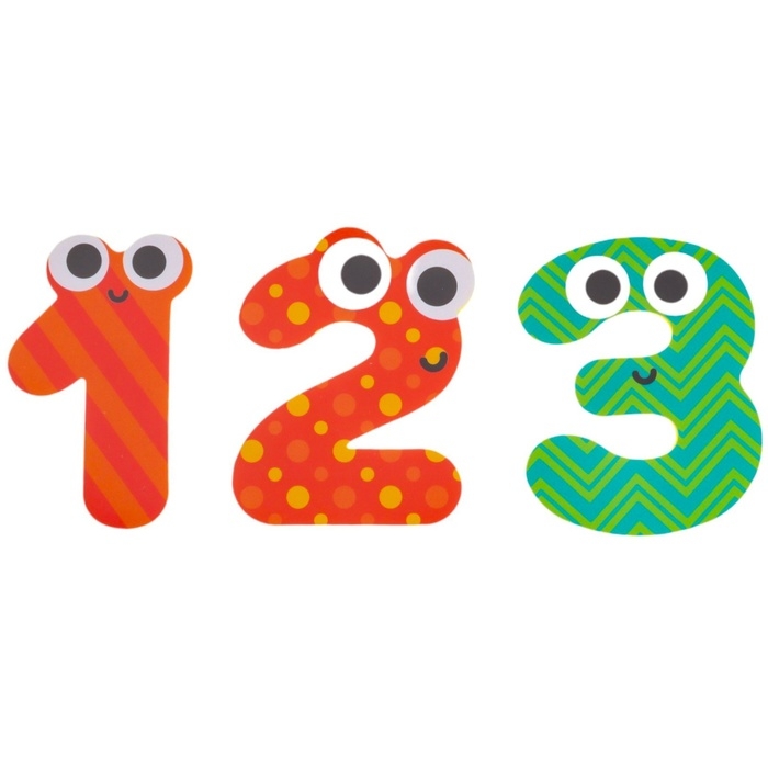 Набор стикеров EVA для ванны &laquo;Цифры&raquo;, Крошка Я