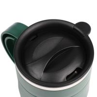 Термокружка "Мастер К" Поход "Боевой резерв", 450 мл, сохраняет тепло 2 ч, зеленая