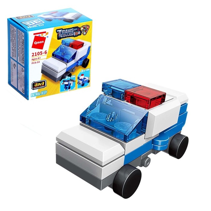 Конструктор &laquo;Транспорт&raquo;, 10 видов, МИКС