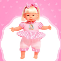 Пупс мягконабивной &laquo;Милашка&raquo; с аксессуарами, звуковые эффекты