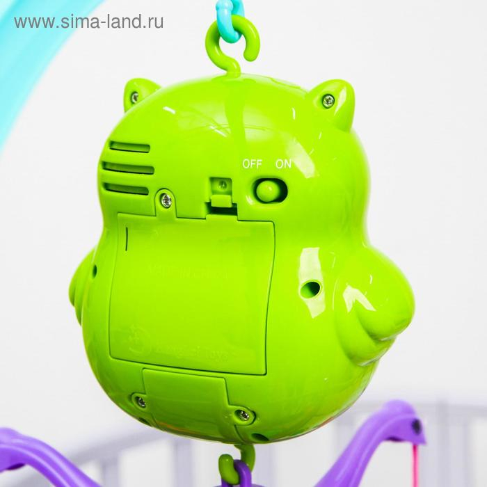 Мобиль музыкальный на кроватку &laquo;Совушка&raquo;, работает от батареек, Крошка Я