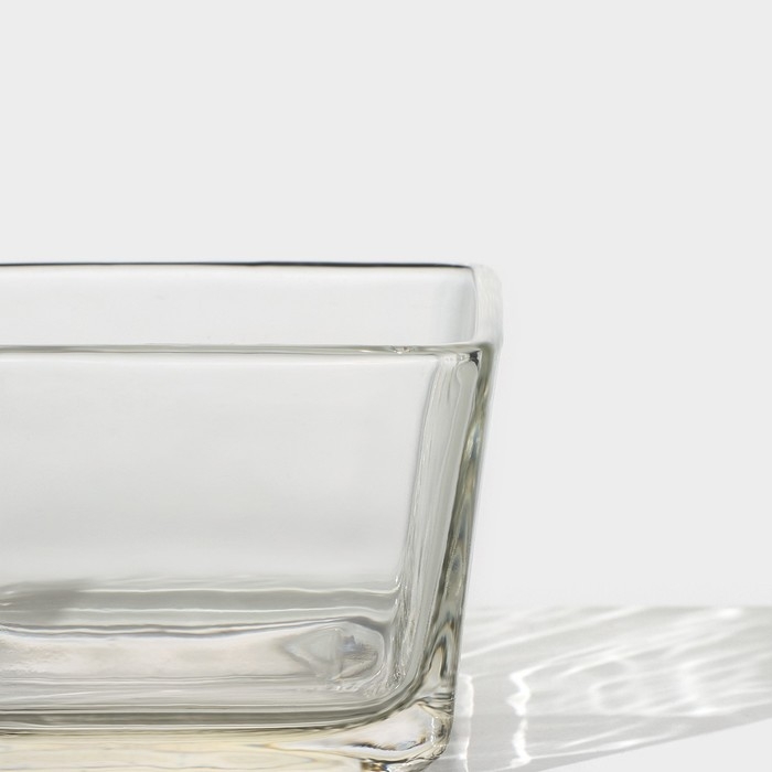 Менажница стеклянная Magistro &laquo;Званый прием&raquo;, 2 секции, 250 мл, 22,5&times;10,3&times;6 см