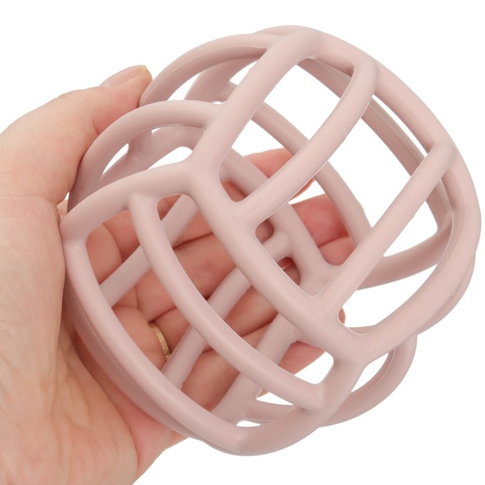 Прорезыватель силиконовый &laquo;Куб&raquo;, цвет розовый, Mum&Baby