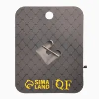 Брошь с жемчугом "Цветы", цвет голубой в серебре