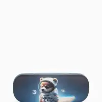 Футляр для очков Космос, 16*4*6 см, хлопушка, МИКС