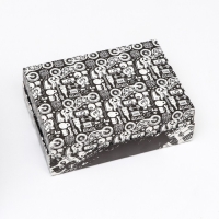 Коробка складная, с окном "Ты круче всех!"  21 х 15 х 7 см