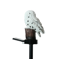Садовый светильник на солнечной батарее &laquo;Полярная сова&raquo;, 45 см, 1 LED, свечение тёплое белое