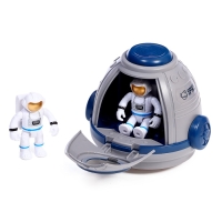 Игровой набор &laquo;Капсула космонавта&raquo;, фигурки 2 шт., световые эффекты