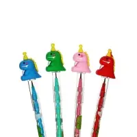 Карандаш - прикол секционный Calligrata &laquo;Динозавр&raquo;, МИКС