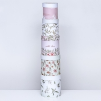 Набор круглых коробок 5 в 1 "Успокоение " , 19.5 х 19.5 - 14 х 14 см