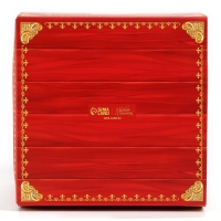 Коробка кондитерская с окном, сундук, &laquo;Новогодняя почта&raquo;, 20 х 20 х 20 см,