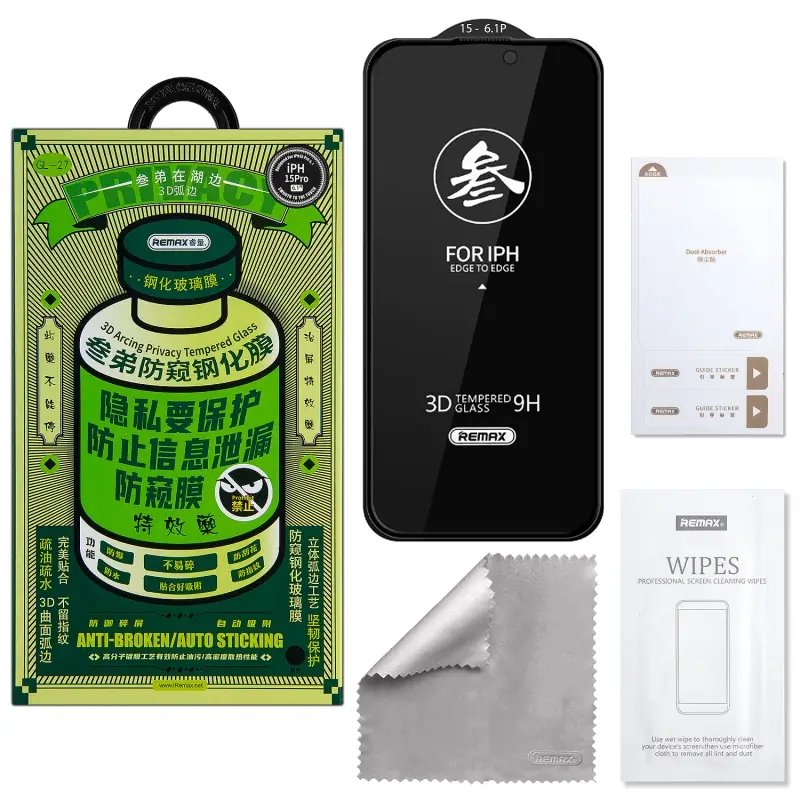 Защитное стекло iPh 15 Pro Medicine GL-27 REMAX Privacy