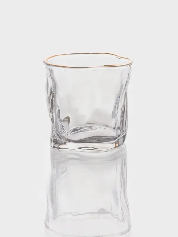 Набор стаканов "IceBar.Gold" 6 шт, 250 мл, золотой обод