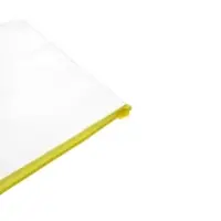 Папка-конверт на ZIP-молнии А4, 120 мкм, Calligrata, прозрачный, микс