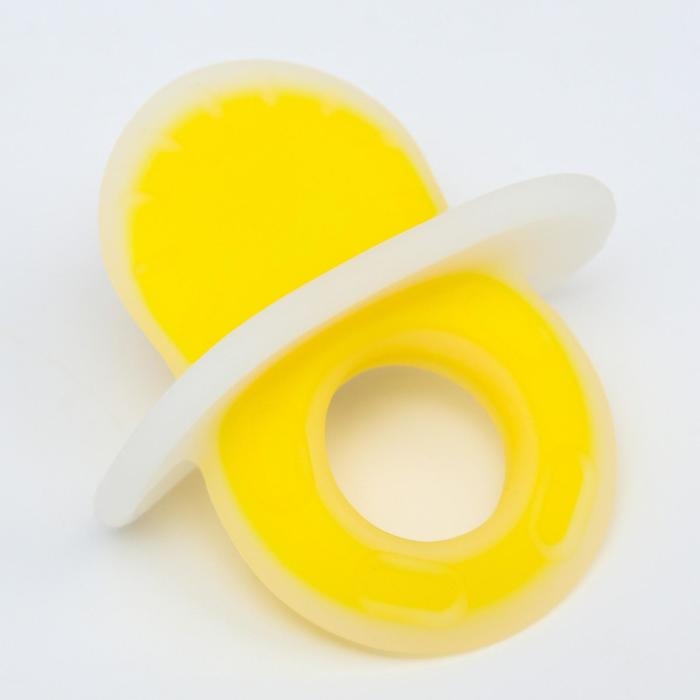 Прорезыватель силиконовый &laquo;Пустышка&raquo;, цвет МИКС, Крошка Я