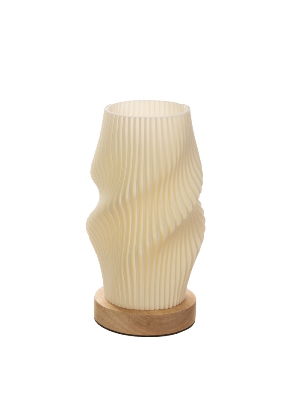 Светильник настольный "Волны" LED 3Вт USB диммер/провод 1,5м 11х11х20см