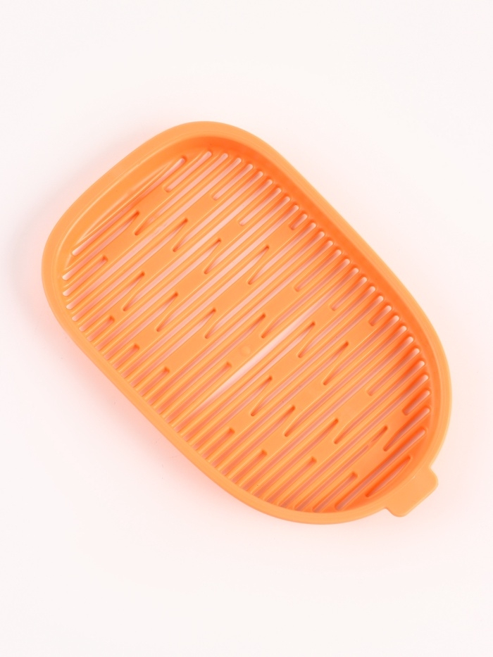 Проращиватель травы для кошеек 15 х 10 х 4 (семена овса), оранжевый