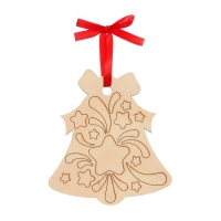 Набор для творчества &laquo;Роспись по дереву&raquo; 5 шт., с ленточкой