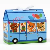 Коробка для сладостей &laquo;С днём рождения!&raquo;, 10 х 18 х 14 см