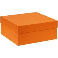 Коробка Satin, большая, оранжевая