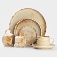 Тарелка глубокая  Magistro "Organic brown" 21,5х21,3х5,1 см