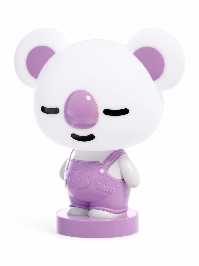 Лампа-ночник "Коала" световые эффеты, цвет МИКС