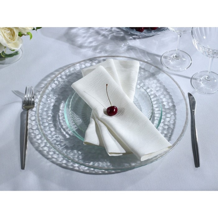 Тарелка десертная стеклянная &laquo;Идиллия&raquo;, d=19 см