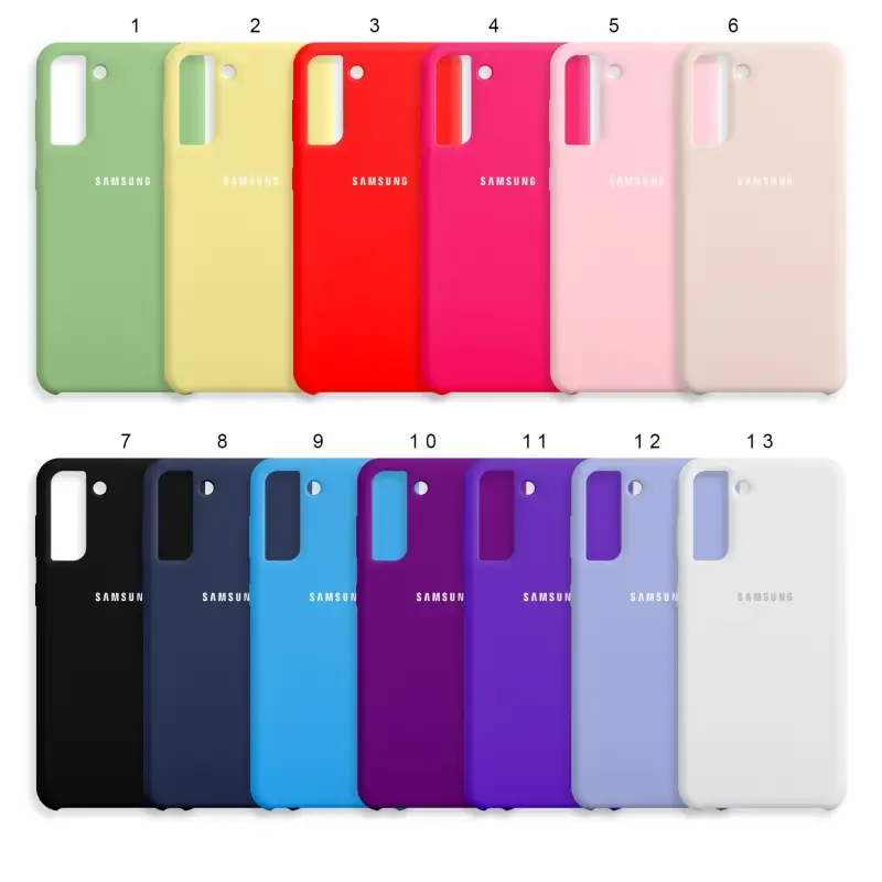 Чехол Samsung S21 Plus SILICONE COVER