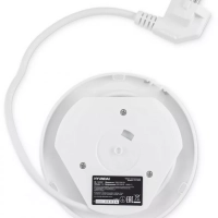 Чайник HYK-G9990 1,5л 2000Вт белый (стекло)