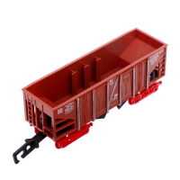 Железная дорога &laquo;Винтаж&raquo;, 2 состава в комплекте, свет и звук, работает от батареек