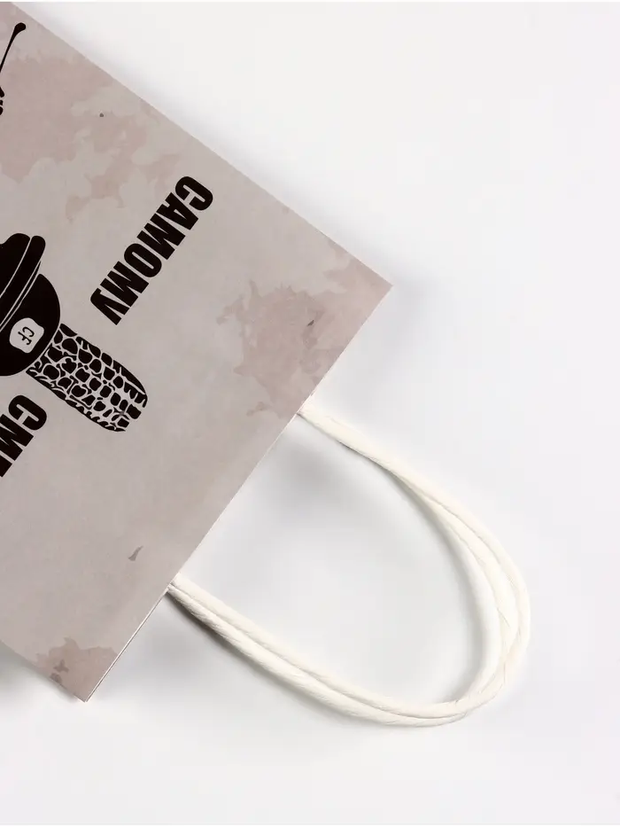 Пакет подарочный крафт &laquo;Самому смелому&raquo;, 15&times;8&times;21 см