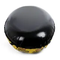 Тюбинг-ватрушка овальный МАШИНКА желтая