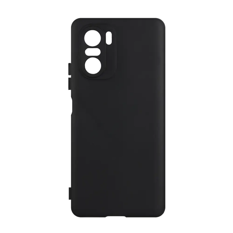 Чехол Xiaomi Poco F3/Mi 11i  TPU 1.0mm матовый черный