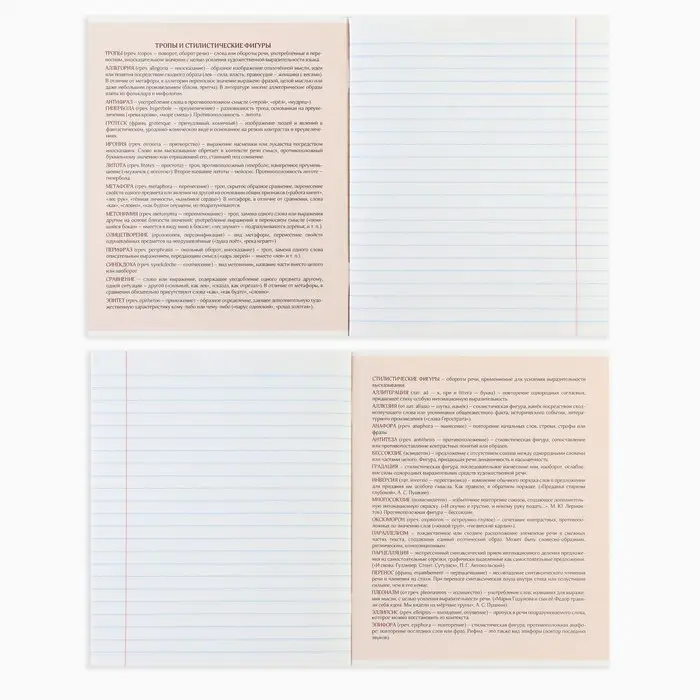 Тетрадь в линейку, предметная, 48 л.,на скрепке, А5 &laquo;Аниме. Литература&raquo;