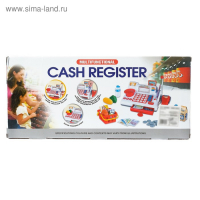 Касса &laquo;Супермаркет&raquo; с корзинкой и весами