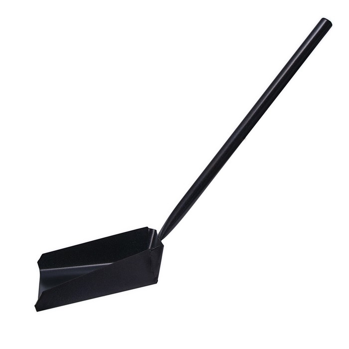 Совок хозяйственный, 17 &times; 17 &times; 6 см, металл, черенок 47 см