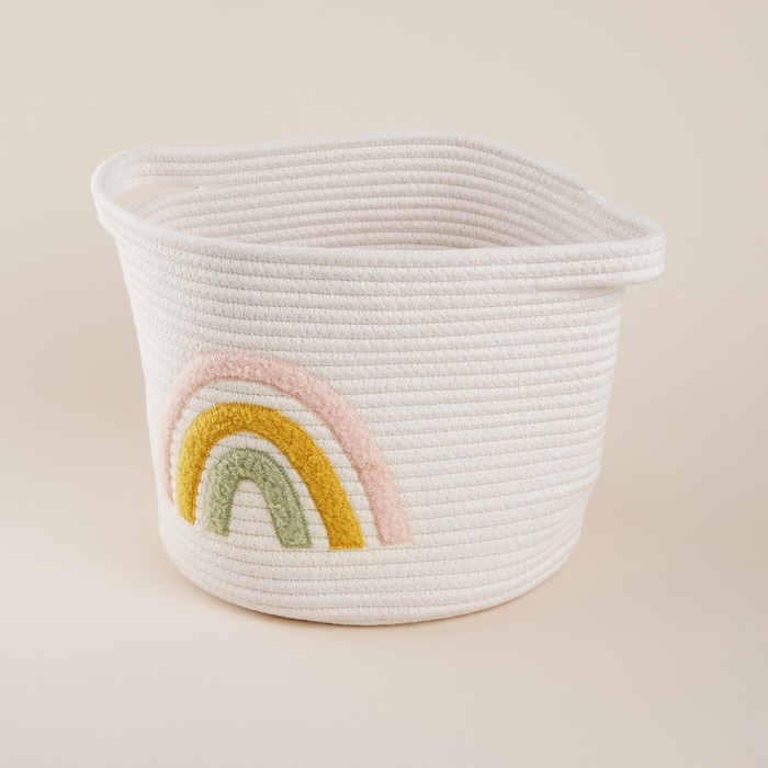 Корзина для хранения плетёная ручной работы SL Home, 30&times;40&times;25 см