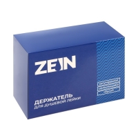 Держатель для душевой лейки ZEIN Z104, регулируемый, самоклеющийся, черный