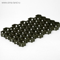 Решетка газонная 55 х 32,5 х3,2 см, МИКС