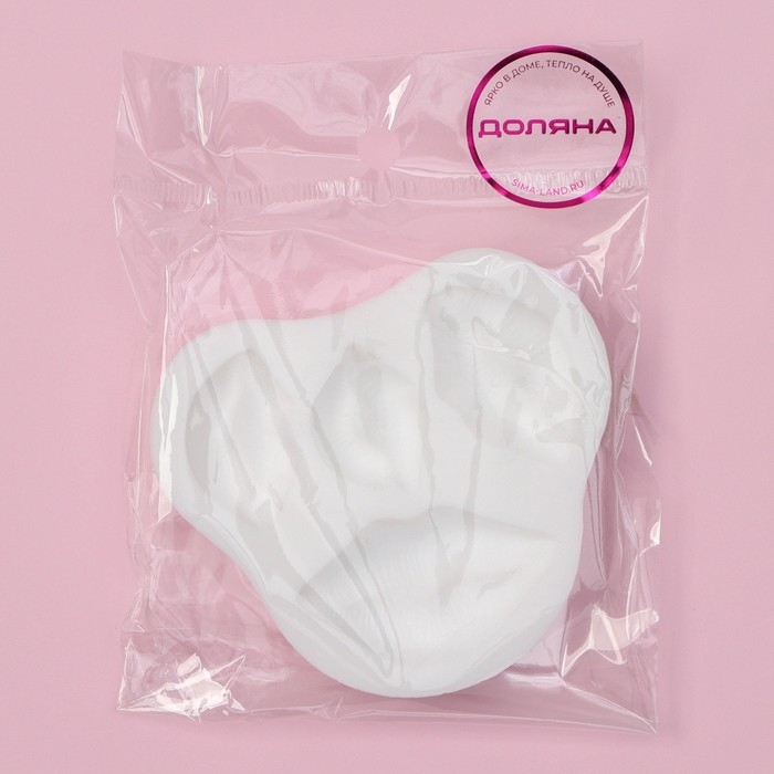 Молд Доляна &laquo;Губы&raquo;, 8,5&times;8&times;1,5 см , цвет белый