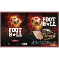 Комплект предметных тетрадей 48 листов "Футбол", 10 предметов, со справочным материалом, обложка мелованный картон, УФ-лак, блок офсет