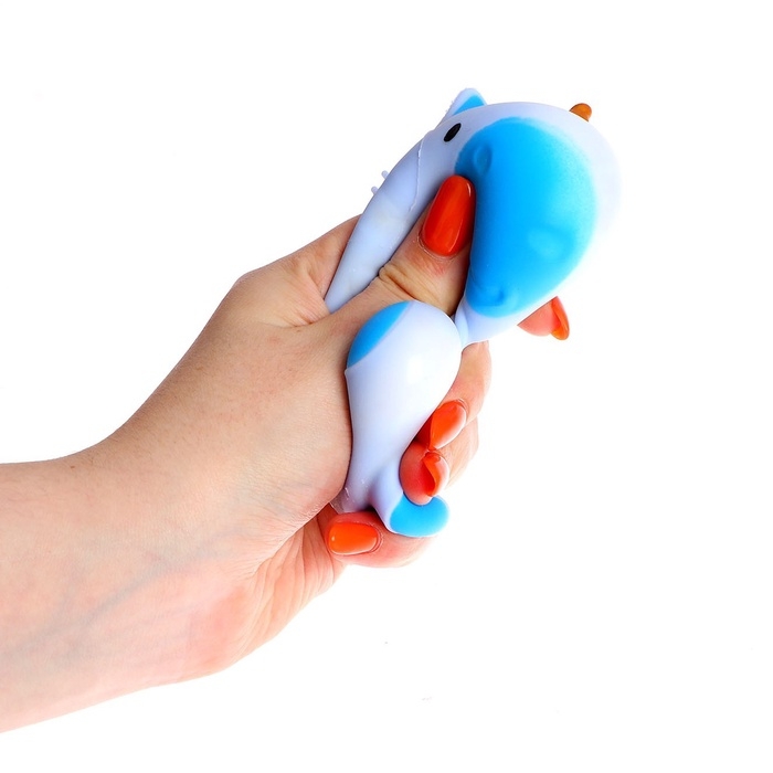 Антистресс мялка &laquo;Единорог&raquo;, набор 3 шт, цвета МИКС