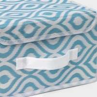 Короб для хранения Доляна &laquo;Лагуна&raquo;, 26&times;20&times;16 см, цвет бирюзовый