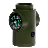 Набор героя &laquo;Разведчик&raquo;, 6 в 1: свисток, компас, фонарик, термометр, зеркало, лупа