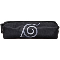 Пенал мягкий 1 отделение, Naruto, 60 х 200 х 45, универсальный, черный