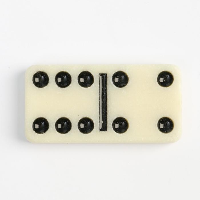 Домино классическое &laquo;Мокара&raquo;, 28 шт., МИКС