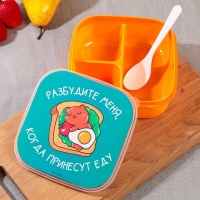 Ланч-бокс &laquo;Разбудите меня&raquo;, 14.5 х 6 см