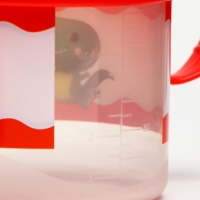 Поильник детский с твёрдым носиком &laquo;Kids подарок&raquo;, 140 мл., с ручками, цвет красный