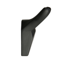 Крючок мебельный CAPPIO HORN, двухрожковый, черный