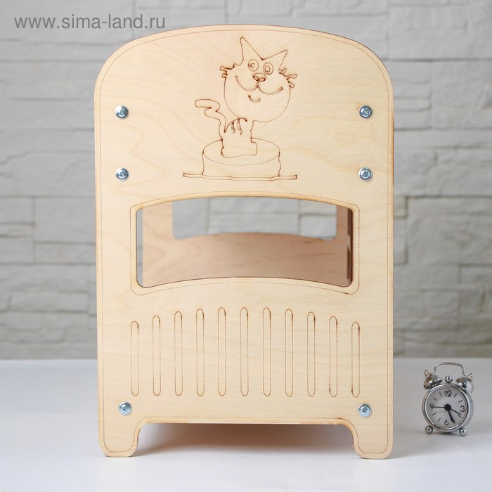 Кроватка классическая №3 &laquo;2-х ярусная&raquo;, с постельным бельём